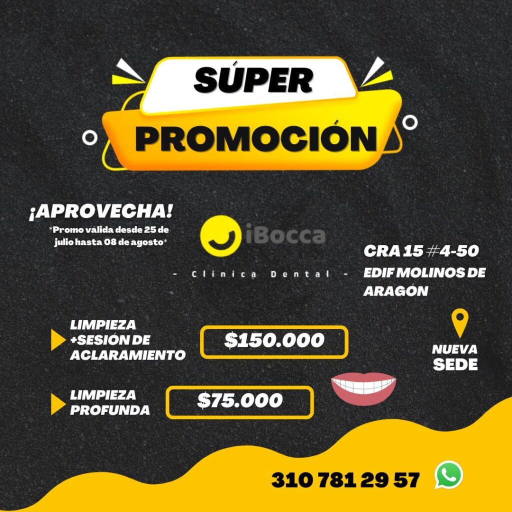 promocion ibocca clinica dental julio agosto 2022